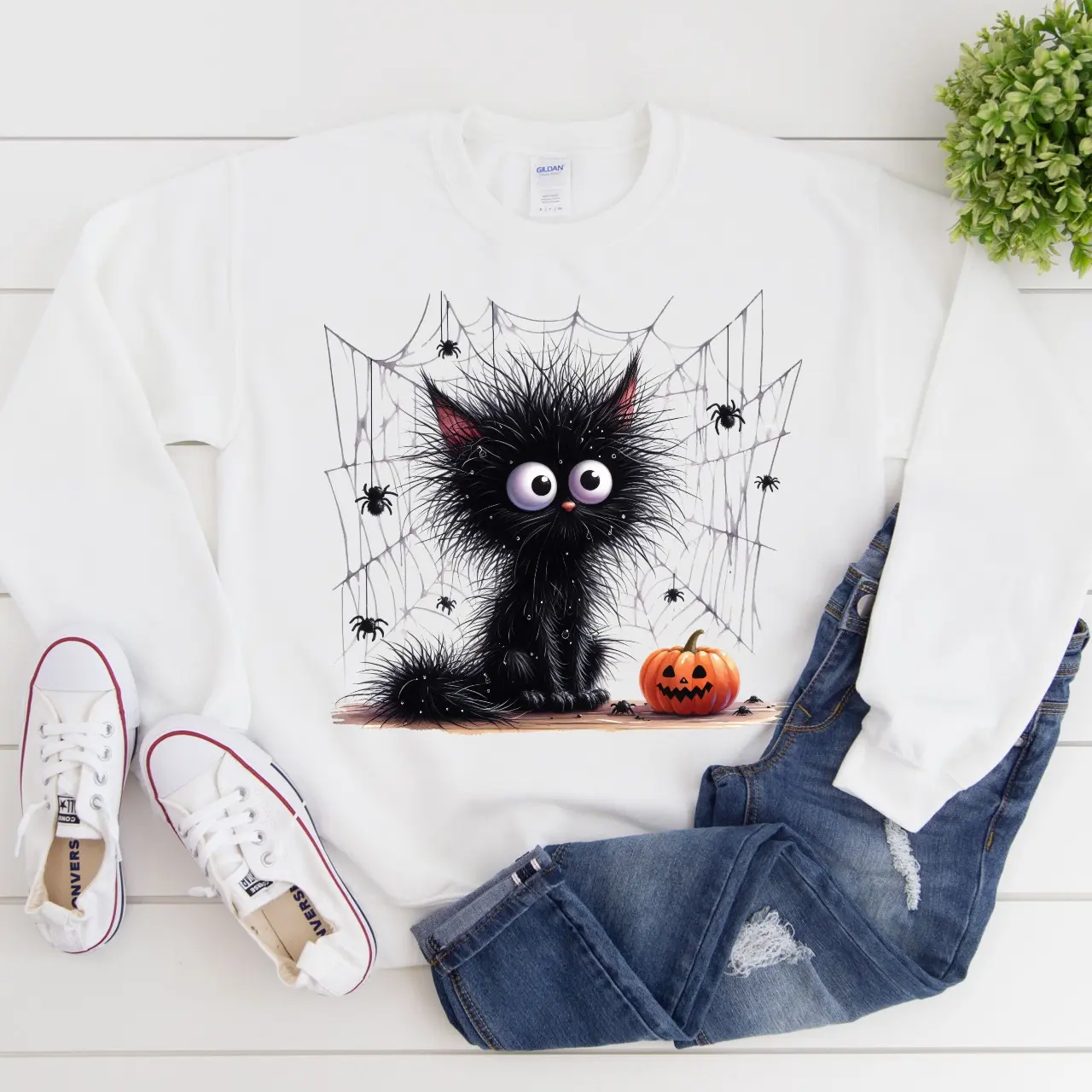 Spider Cat Sweatshirt