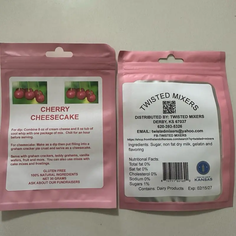 Cherry cheesecake mix