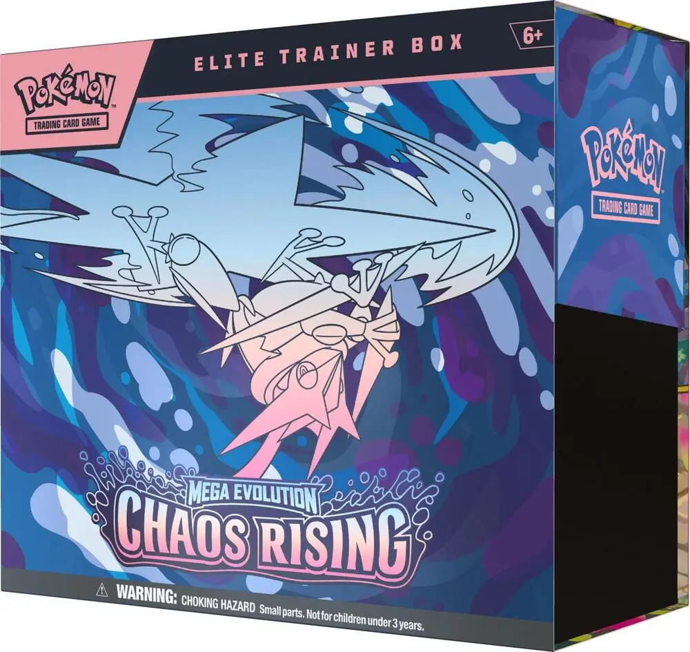 Pokémon Elite Trainer Box Mega Evolution Chaos Rising