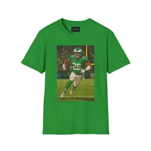 Anime Style Philadelphia Football Unisex T-Shirt, Philly Sports Tee, Eagles Fan Gift, Football Lover Apparel, Casual Shirt