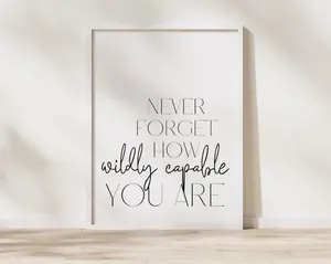 Office Decor for Women Office Inspirational Wall Art Motivational Prints Office Wall Art Quotes About Life Printable Home Office Wall Décor
