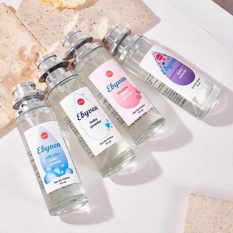 Pagoda Perfume for Women 35ML Four Colors Options White Baby Skin Scent Pink Sweet Floral Blue Soft Milky Scent Purple Lavender Relaxing Scent Multi Scenario Floral Scents Perfume