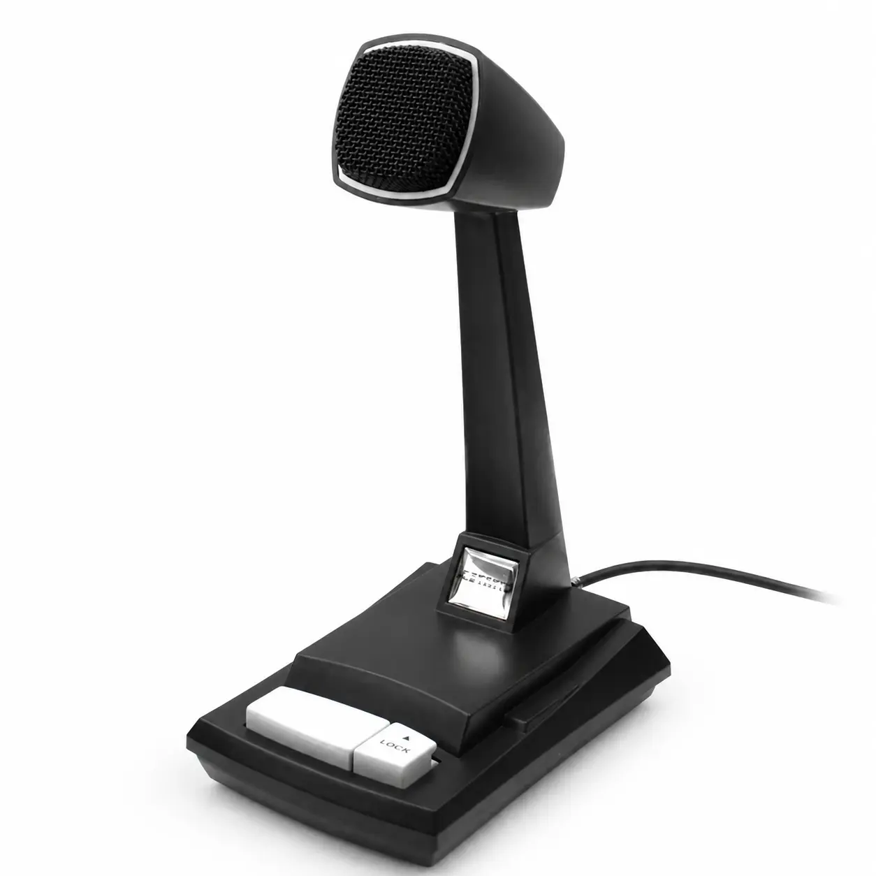 Astatic AST878DM CB Desk Microphone 4-Pin Omni-Directional Amplified Mic for CB Radio