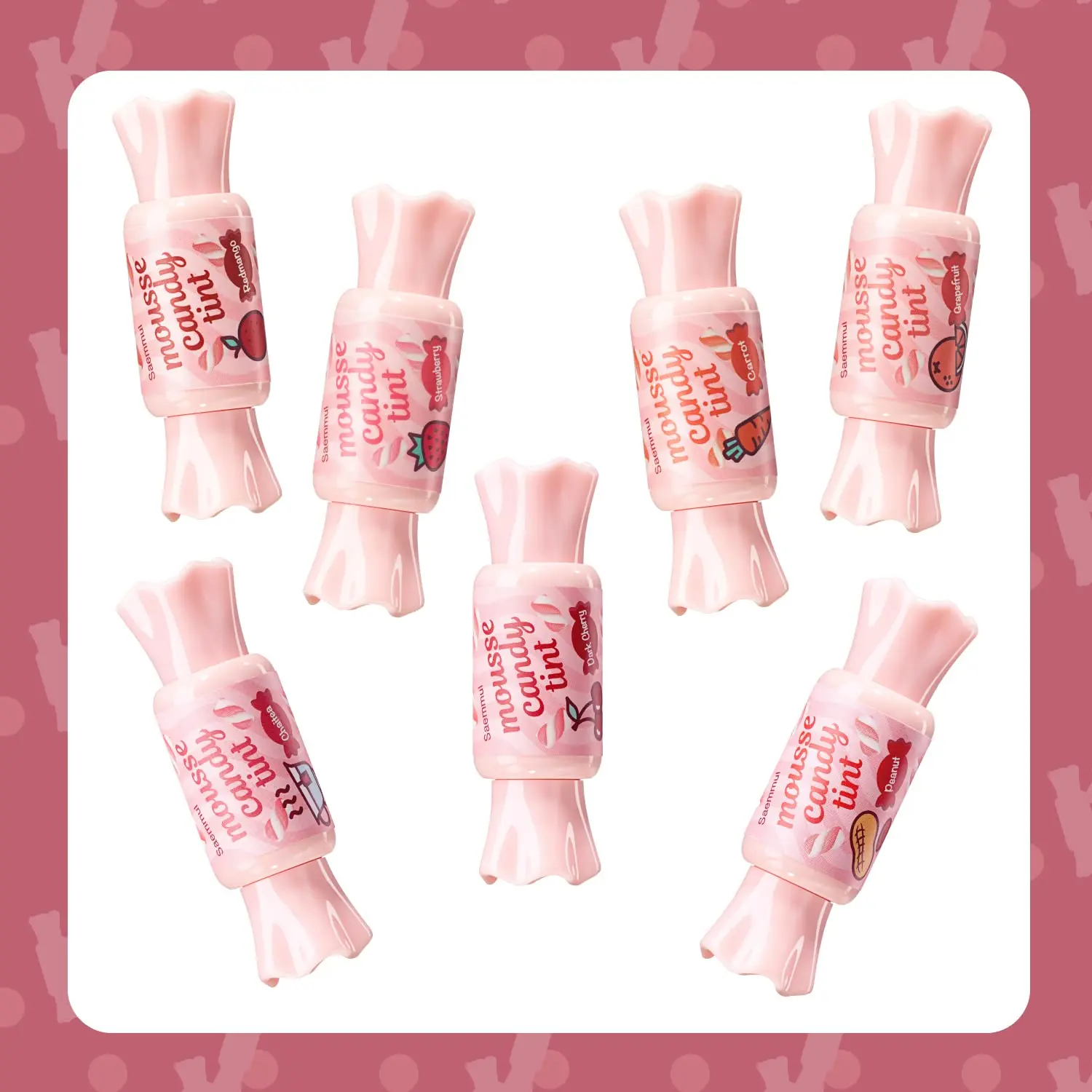 [THE SAEM] Saemmul Mousse Candy Tint 8g Lip Tint Gloss Lipgloss