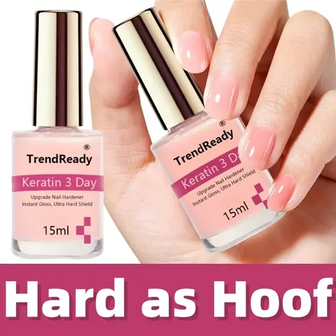 Nail Care Nail Solution (2-Pack, 15ml) Rapid-Set Translucent Decor Coating - Silky Gliding Application, Luminous Pearlescent Finish, Multi-Purpose Layer for At-Home Fingernail & Toenail Art Creations