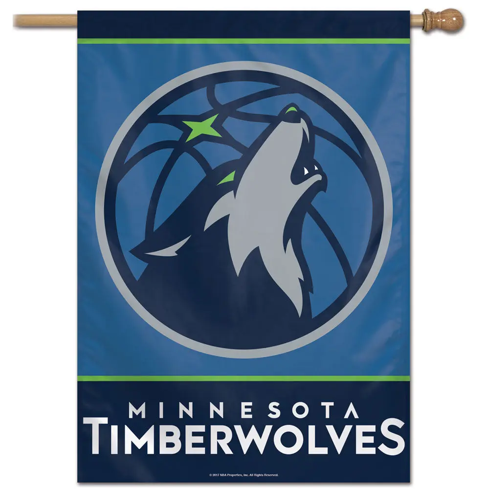 Minnesota Timberwolves Vertical Flag 28"x40"