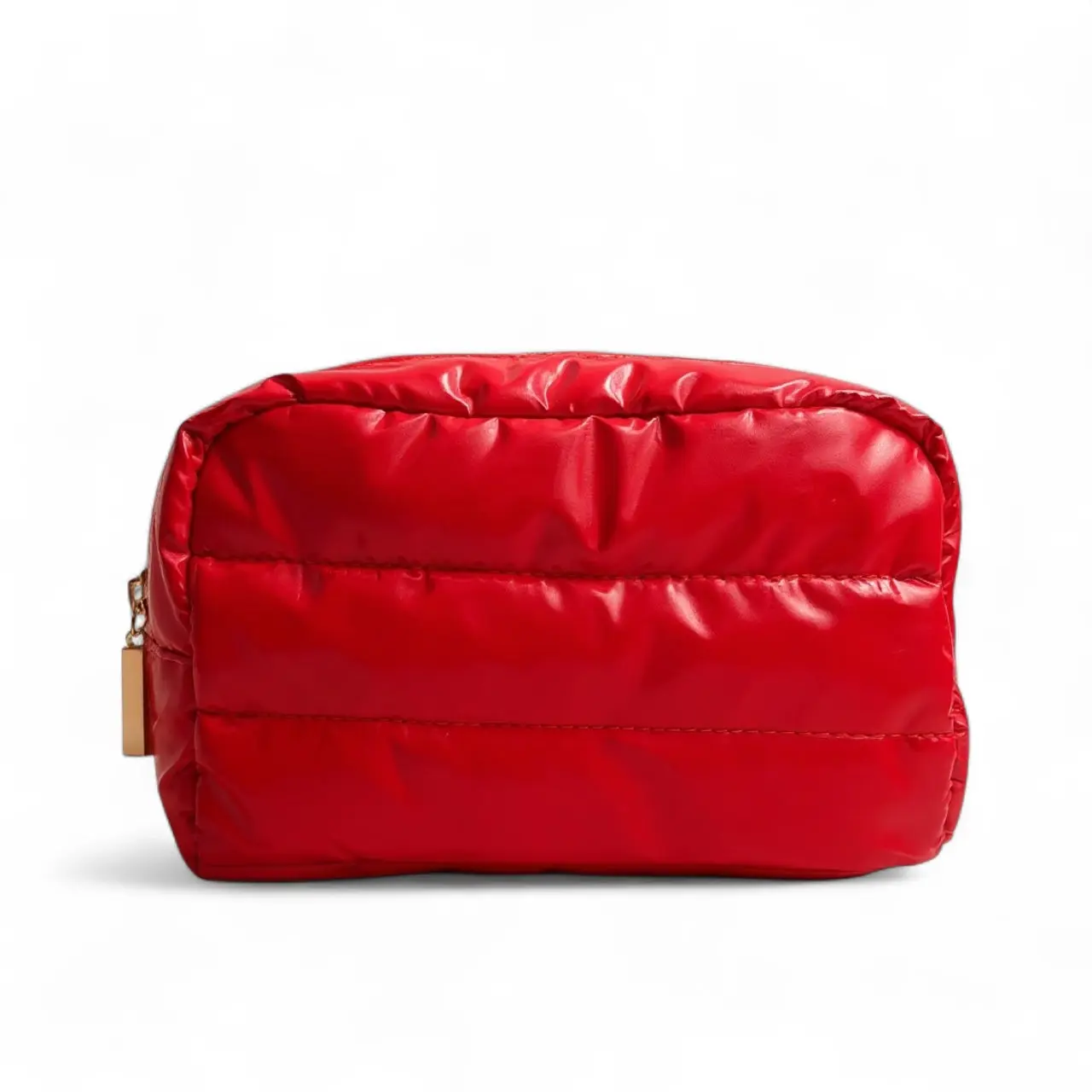 Red Puffy Makeup Bag Red Puffy Makeup Bag