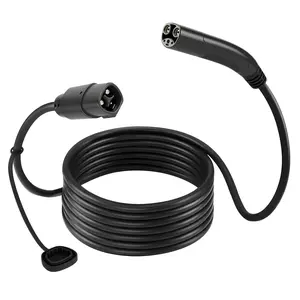 VEVOR EV Charger Extension Cable for Tesla,  48Amp 40 ft Max 240V 11.52 kW with NACS Plug, EV Extension Cord for Level 1/2 Tesla Mobile/Wall Connector/Destination Charger, Model Y/X/3/S, Carrying Bag