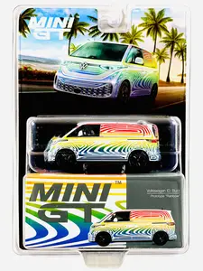 Mini GT Mijo Exclusive Volkswagen ID. Buzz Prototype “Rainbow” #899