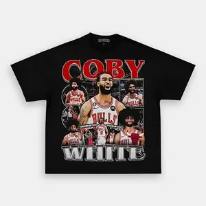 COBY WHITE TEE VINTAGE TEE