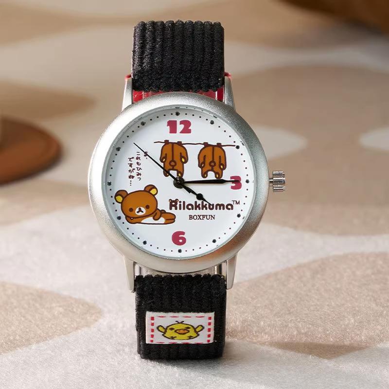 MINISO Rilakkuma Gulu Gulu Moment Series Wristband Watch Blind Box | Trendy Fashion Gift for Friends & Perfect Holiday Present & Holiday Surprise