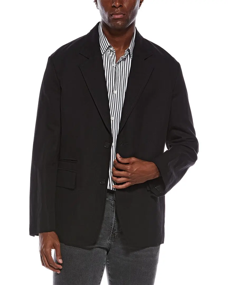 LANVIN Deconstructed Linen-Blend Jacket