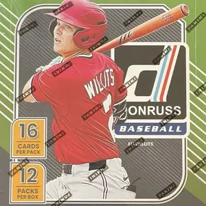 MLB#57 PYT: 2026 DONRUSS BASEBALL HOBBY BOX PICK YOUR TEAM! All cards ship byTEAM!!