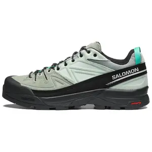Salomon X-ALP LTR Low-Cut Outdoor Functional Shoes for Men and Women in Black and Green Trending Shoes, House White Official Shoes to Get / Maison Mihara