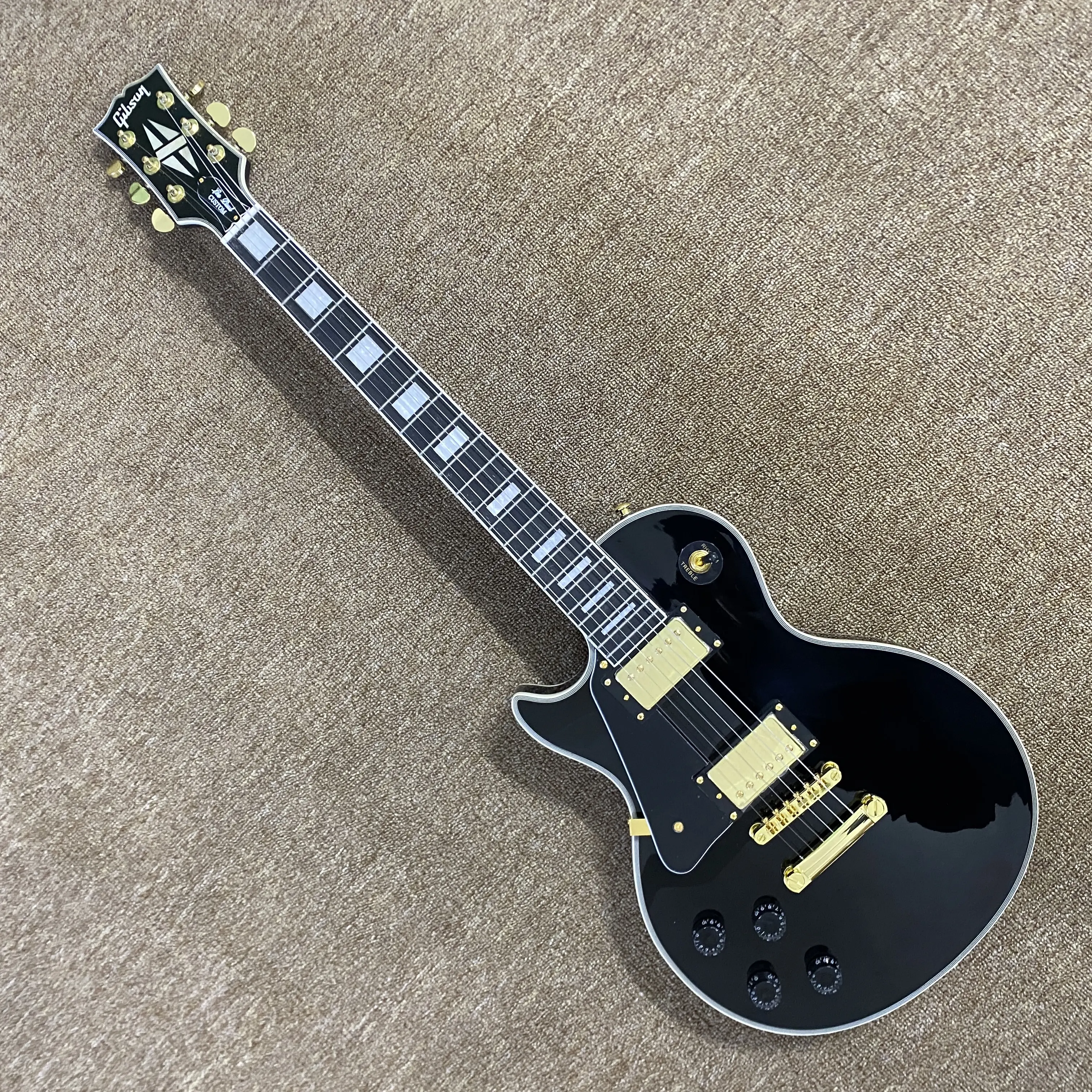 Left hand -LP  Electric Guitar ,Mahogany Body, Rosewood Fingerboard,6-String- 22 Frets, Gold Hardware,