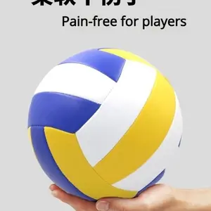 Multi-Color Indoor Training Super Soft Volleyball, Durable Volleyball for Entertainment and Sports Training, Ideal for Home Use