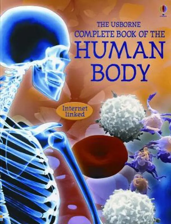 USED Book - The Usborne Complete Book of the Human Body: Internet Linked by Anna Claybourne (Flexibound) - english