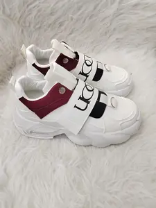 Trendy Thick Sole Height Increasing Dad Shoes, Anti-Slip Sport Platform Sneakers, Casual High Top Shoes, Fashionable Comfort Footwear