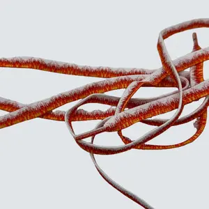 Red Flames Lace