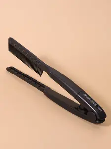 Flat Comb Straightening Comb with Splint for Smooth Hair - V-Shaped Design for Women Hair Styling