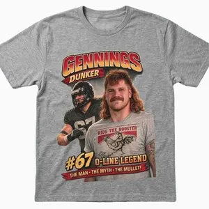 Liam Blutman Gennings Dunker Draft Shirt, Unisex Men & Women, Trendy Streatwear Gift