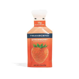 Strawberry Glucose Gels - 15g - Natural Sweet Snack Candy