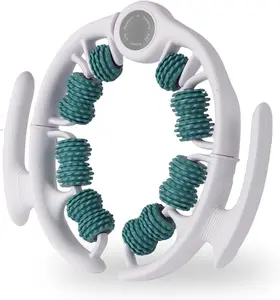 360° Rotating Leg Roller Massager - Deep Tissue Muscle Relief Tool with Adjustable Width, Portable Manual Roller for Legs, Arms and Full Body Relaxation