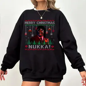 Pinky From Friday Merry Christmas Sweatshirt, Christmas Movie Unisex Sweater, Gift For Her, Gift For Him ,Retro Christmas Sweatshirt, perfect gift for all,Christmas Inspired graphic tees men gifts dailywear Menswear
