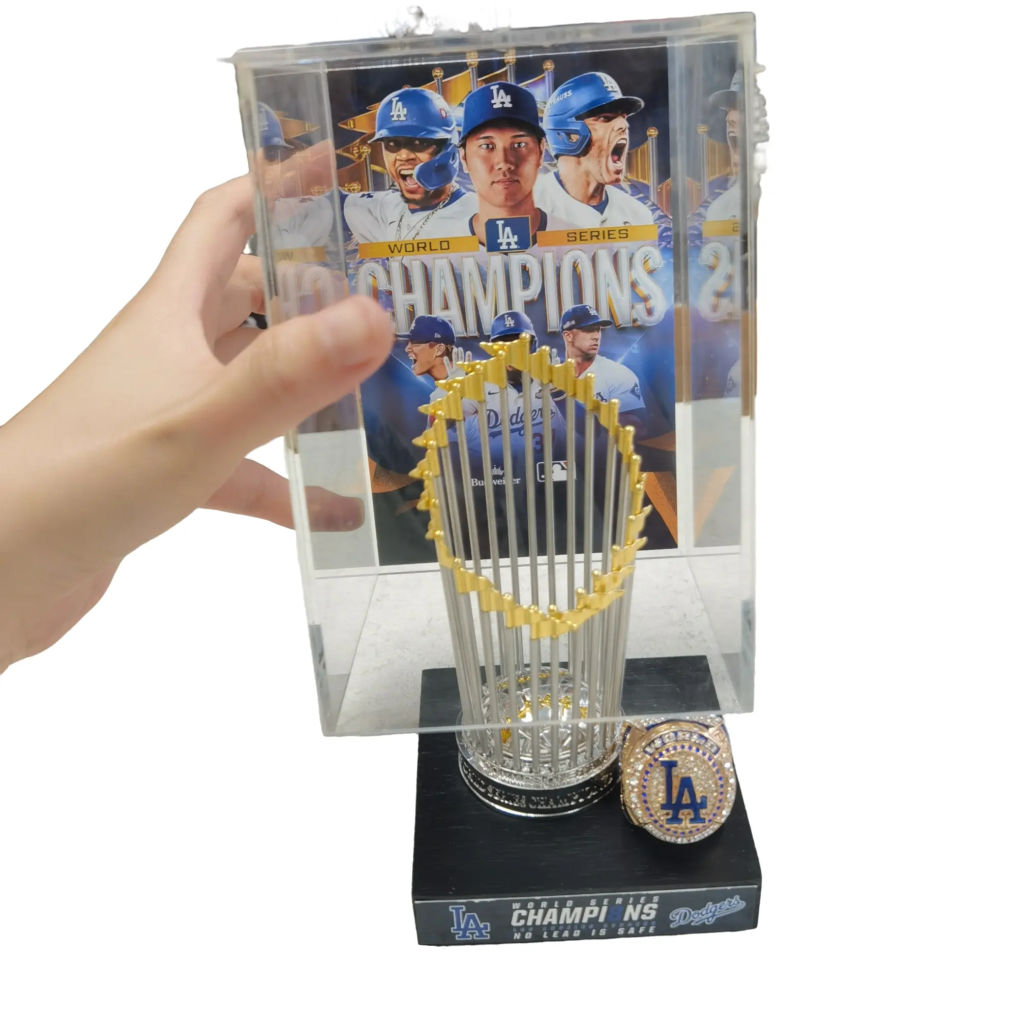 記念グッズ Replica World Series ChampionshipTrophy 1990-2025 World Series Baseball Championship Trophy Set, Beautiful