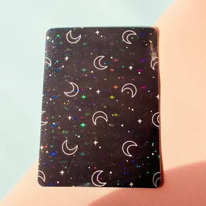 Black Moon And Stars Kindle Case Sleeve Insert For Clear Case Cardstock, Pink Floral Kindle Accessories, 6.8in Paperwhite 11th Gen