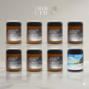 Cologne Butter Luxury Fragrance Body Butter – Scented Moisturizing Perfume Cream for Men & Women (8 Signature Scents)