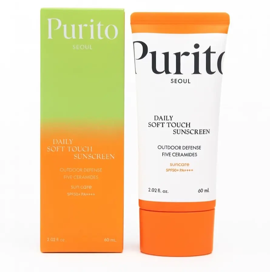 PURITO SEOUL Daily Soft Touch Sunscreen SPF50+ PA++++ 60ml