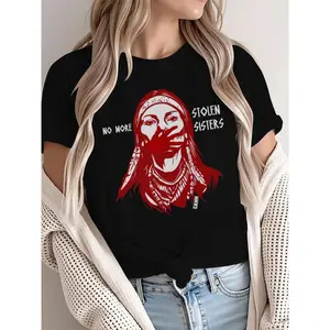 A Statement Tee for Everyone – No More Stolen Sisters with Seamless Design