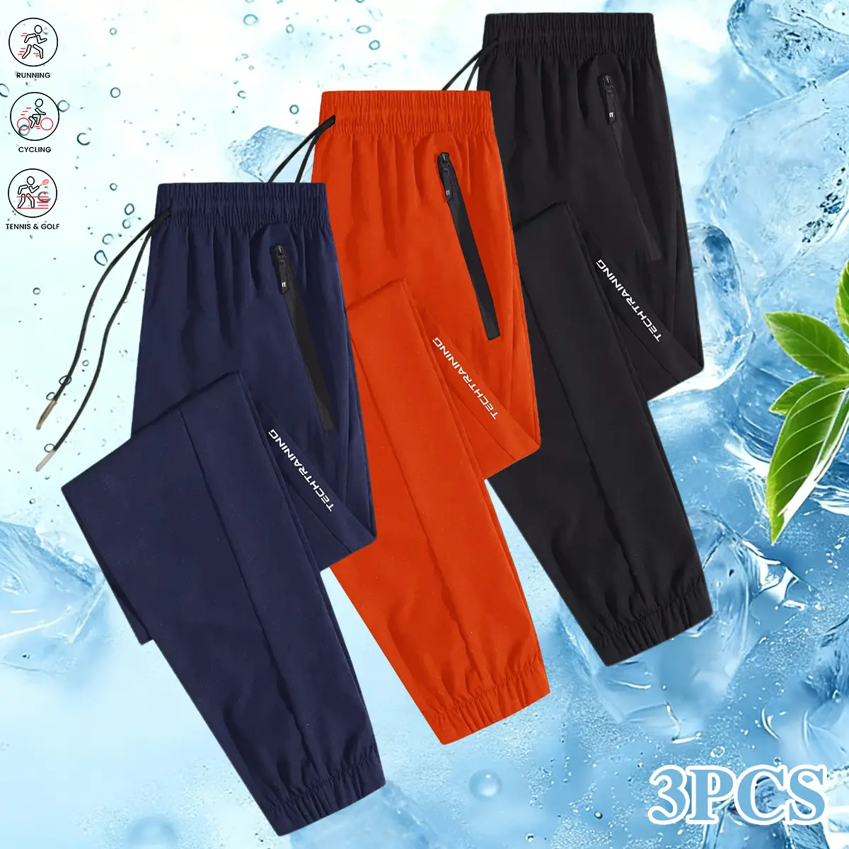 Blue + Orange + Black