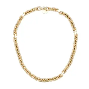 Gianni Necklace - Gold Chain with Simple Design and Secure Clasp