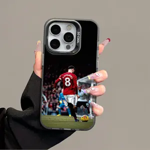 IPhone 17 Promax Bruno Fernandes Phone Case Anti Drop Protective Case Suitable For iphone 16 15 14 13 SAMSUNG S26 S25 24 23 22 ULTRA Acrylic Football Phone Case