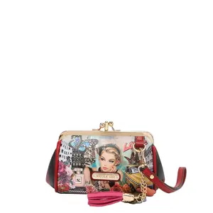 MINI KISS LOCK COIN PURSE WRISTLET