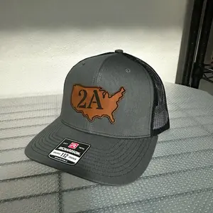 2A Leather Patch Baseball Cap