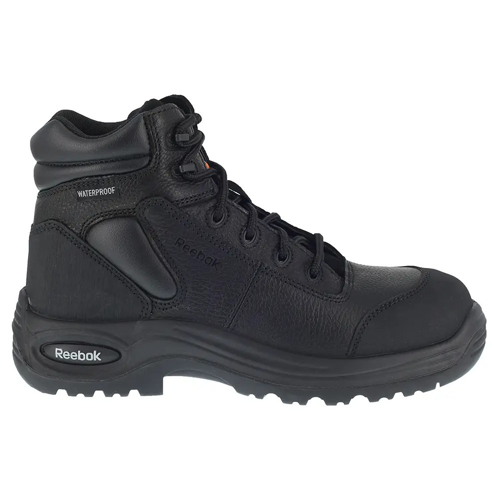 Reebok Work Womens Trainex 6 Inch Composite Toe Waterproof  Work/Duty - Black