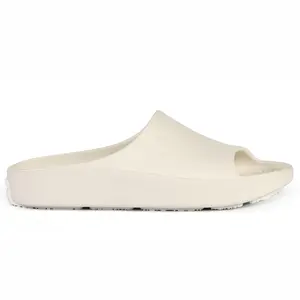 BONE/BRIGHT WHITE LANE-4 WOMENS SLIDE