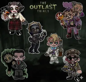 OUTLAST TRIALS: Acrylic Keychains
