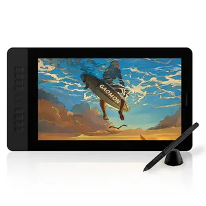 GAOMON PD1561 Drawing Tablet with Screen 15.6 Inches Full HD IPS Drawing Monitor with 8192 Levels Tilt Support Battery-Free Pen and 10 Shortcut Keys Pen Tablet for Mac, Windows PC