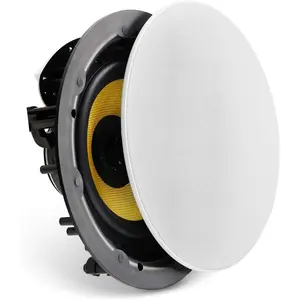 VEVOR 8 Inch in Ceiling Speakers, 200-Watts, Flush Mount Ceiling & in-Wall Speakers System with 8" Woofer,1" Tweeter, for Home Kitchen Living Room Bedroom or Covered Outdoor Porches, Single