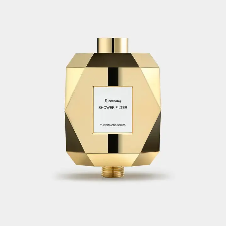 Filterbaby Diamond Series Shower Filter - Gold