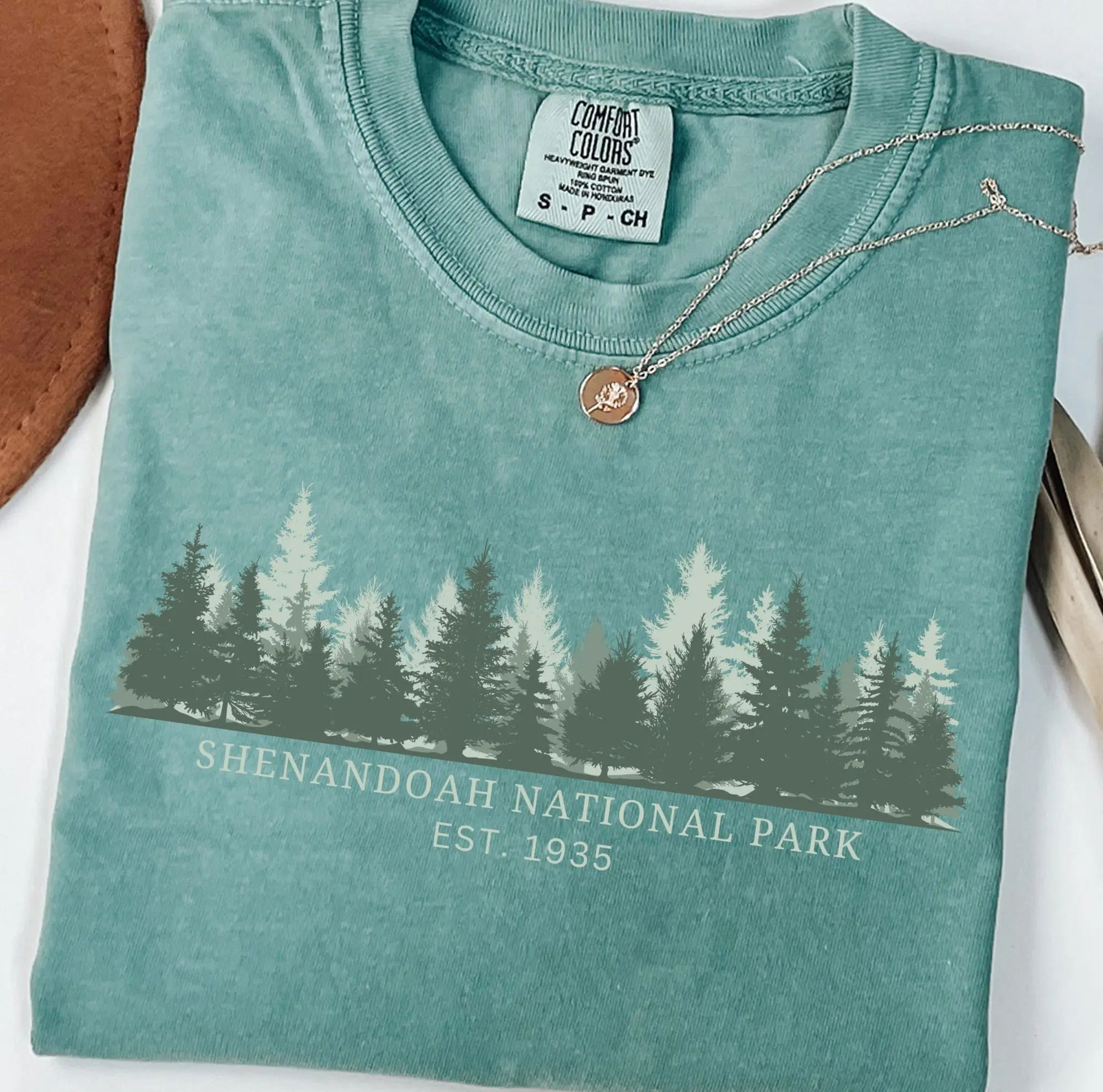 Shenandoah National Park Comfort Colors Tshirt Hiking Gift Tee