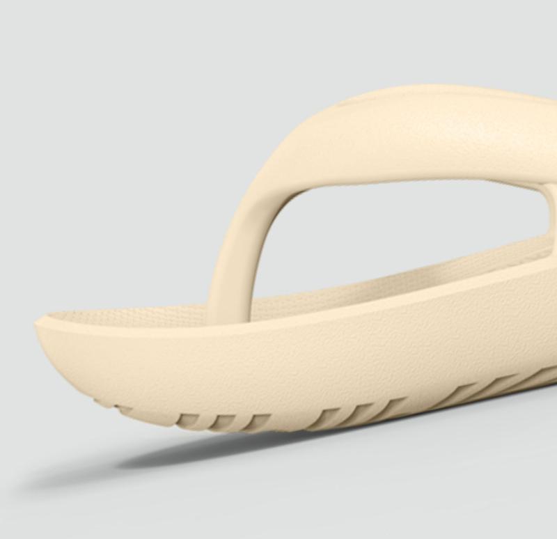 These couple flip-flops are so comfortable! Ag+ Antibacterial Cloud Slides