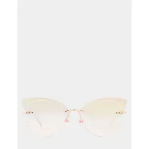Betsey Johnson TAKE FLIGHT SUNGLASSES IRIDESCENT