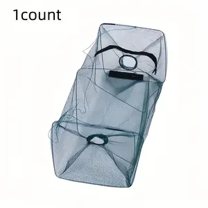 Foldable Fishing Net Trap, Portable Hand Throwing Shrimp Crab Net, Multifunctional Fishing Net for Outdoor Fishing, Fishing Equipment