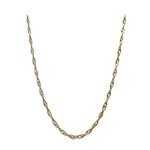 Chain: 18kt Gold Fill 'Twist' Chain: Available in 3 Lengths