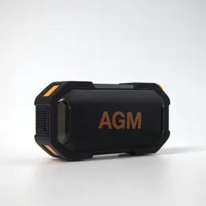 Holiday gift Creating a party atmosphere AGM MagRocK Bluetooth Speaker with LED Ambiance Light Magnetic and Waterproof Supports Bluetooth and Type-C Charging Portable Magnetic Speaker Best Match for Outdoor and Beach Use Christmas Gift